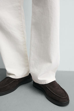 CASUAL LEATHER LOAFERS - Zara фото 10