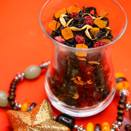 Черный ароматизированный чай GRUNBERG LITE  Зумба в ночи   фото 7