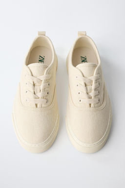 LACE-UP PLIMSOLLS - Zara фото 12