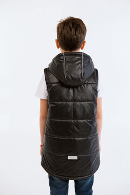Жилет для мальчика "Хэппи" черный