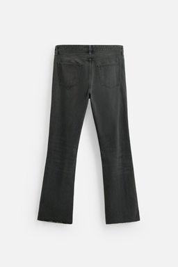 FLARE FIT JEANS WITH ZIPS - Zara фото 8