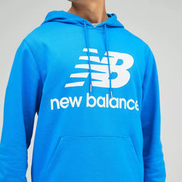 Толстовка New Balance NB Essentials Stacked Logo Po Hoodie  фото 4