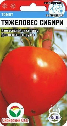 Тяжеловес Сибири томат 20шт (сс)