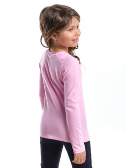 Футболка (лонгслив) UD 3957 розовый - Mini maxi фото 4