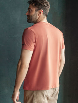 Футболка из премиального хлопка с авторским принтом - Vilatte фото 4