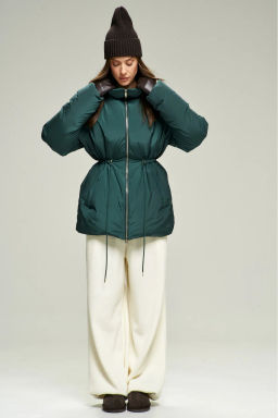 Пуховик на кулиске Pine Green - Erist store фото 6