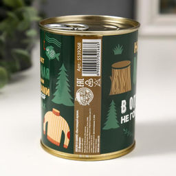 Носки мужские в банке Настоящий мужик, подарочные, чёрные, 43-45 р-р