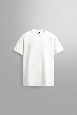 CAMISETA RELAXED FIT HEAVYWEIGHT / Blanco - Zara фото 8