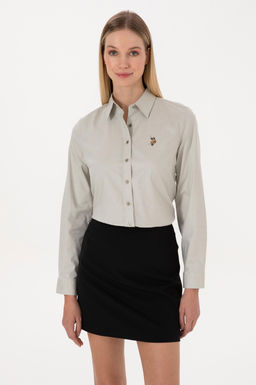 Kad_n A__k Haki Uzun Kollu Basic G_mlek