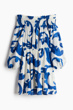 Vestido off-the-shoulder - H&m фото 10