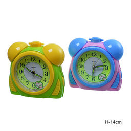 Цена за 1 шт. Будильник 14 см / XD2010 /уп 60/ плавный ход/ микс