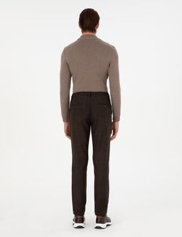 Kahverengi Ex. Slim Fit Kuma_ Pantolon