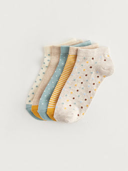 Desenli Kad?n Patik ?orap 5li Paket - Waikiki фото 2