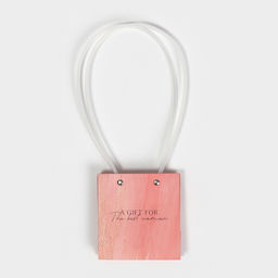 Цена за 2 шт. Пакет влагостойкий для цветов Gift with love, 11.5?12?8 см