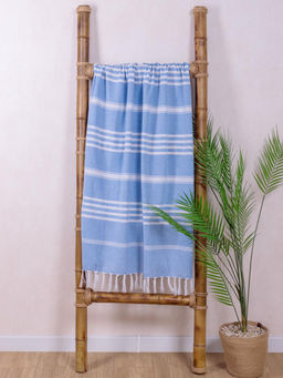 Покрывало-полотенце пляжное (хлопок) Тк№205/103/2 (90х180см) - Ганг фото 6