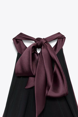 HALTER MIDI DRESS - Zara фото 9