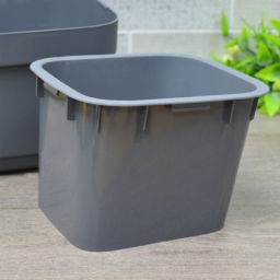 Горшок для цветов 2.2л d155 h145.5мм серый HILLS - Полимербыт фото 3