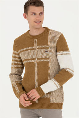 Мужской легкий свитер цвета хаки - U.s. polo assn фото 10