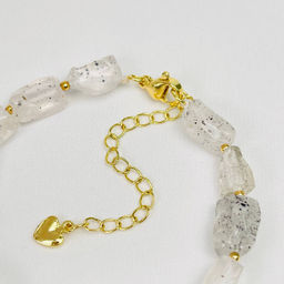 Браслет из Херкимерского кварца 17 см +