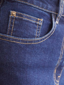 D54.287 Джинсы женские темно-синий