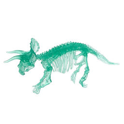 3D пазл Трицератопс, кристаллический, 10 деталей - Zabiaka фото 3