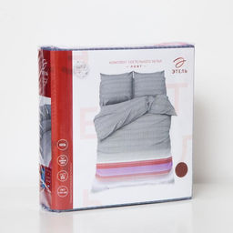 Постельное бельё Этель 2 сп Лофт 175х215 см, 200х220 см, 70х70 см -2 шт фото 10