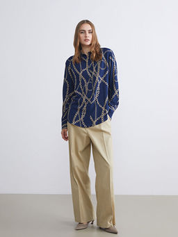 Zincir Desenli Kad?n G?mlek