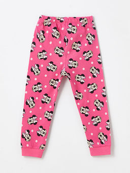 Beli Lastikli Minnie Mouse Bask?l? K?z Bebek Pijama Alt