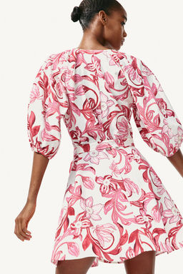 Vestido de algodon con cinturon de anudar - H&m фото 4