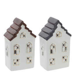 Изделие декоративное "Домик" с подсветкой (LR44x2), L7 W5 H14 см, 2в.