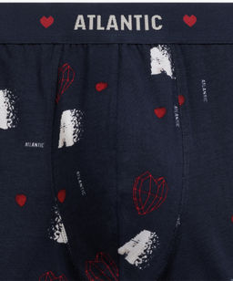 ATLANTIC 2GMH-029 Трусы шорты 3D Love - набор 2 шт. темно-синий + красный фото 5