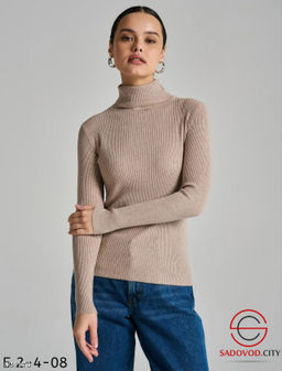 Водолазка женская однотонная