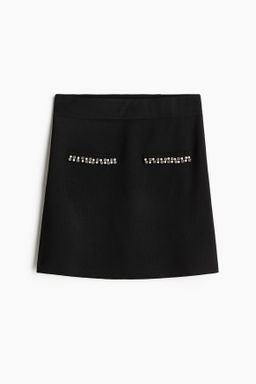 Falda de punto con detalles decorativos - H&m фото 6