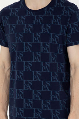 Мужская темно-синяя футболка - U.s. polo assn фото 6