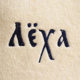 Шапка для бани именная Лёха - Добропаровъ фото 4