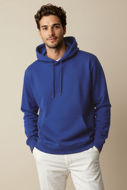 TRENDYOL MAN Vizon Basic Regular/Normal Kesim Kapusonlu Ici Polarl? Kanguru Cepli Sweatshirt TMNAW20SW0163 - Trendyolmilla фото 28