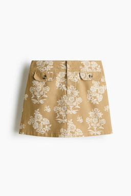 Minifalda cargo