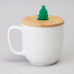 КРУЖКА LEFARD WINTER STORY 390МЛ С БАМБУКОВОЙ КРЫШКОЙ  фото 4