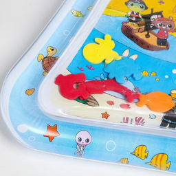 Акваковрик надувной развивающий водный «Дружилки», 80x50 см