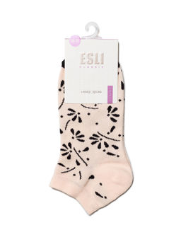 Цена за 2 пары Носки короткие Conte Elegant, персик  фото 3