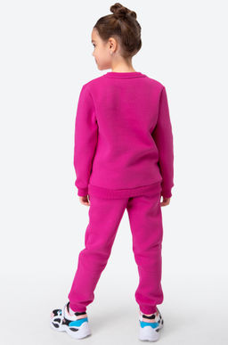 Теплый костюм для девочки из футера с начесом Bonito  фото 25