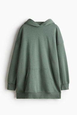 Vestido oversize con capucha