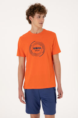 Erkek Regular Fit Bisiklet Yaka Nar _i_e_i Ti__rt Sepette S_rpriz _ndirim - U.s. polo assn фото 3