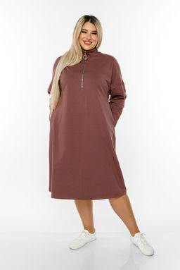 Платье Luxury Moda 1235 капучино