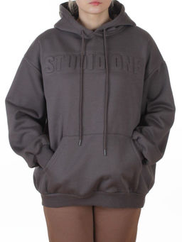 2811 DK. GRAY Худи унисекс женское (95% хлопок, 5% спандекс)