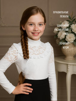 Блузка "Джулия", белый