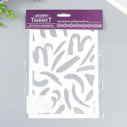 Пластиковый трафарет для творчества «Текстура», шаблон, 24×16 см