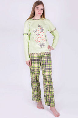 Арт. 4428 Пижама с брюками 54-60 (4 шт) Цвет:ассорти