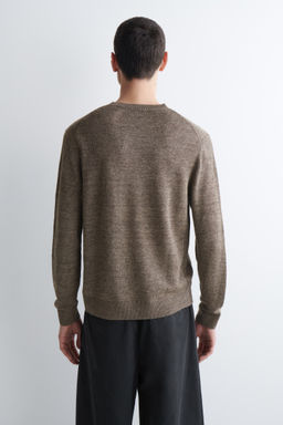 JERSEY DE PUNTO DE LINO CON CUELLO REDONDO - H&m фото 5