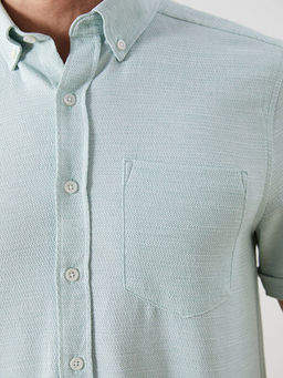 Regular Fit K?sa Kollu Arm?rl? Erkek G?mlek